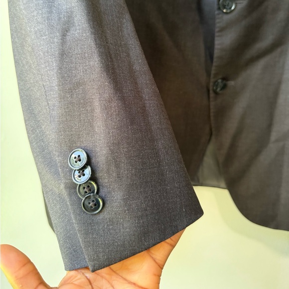 Peter Millar Wool Classic Fit Suit Blazer Jacket Size 46R - Picture 7 of 11